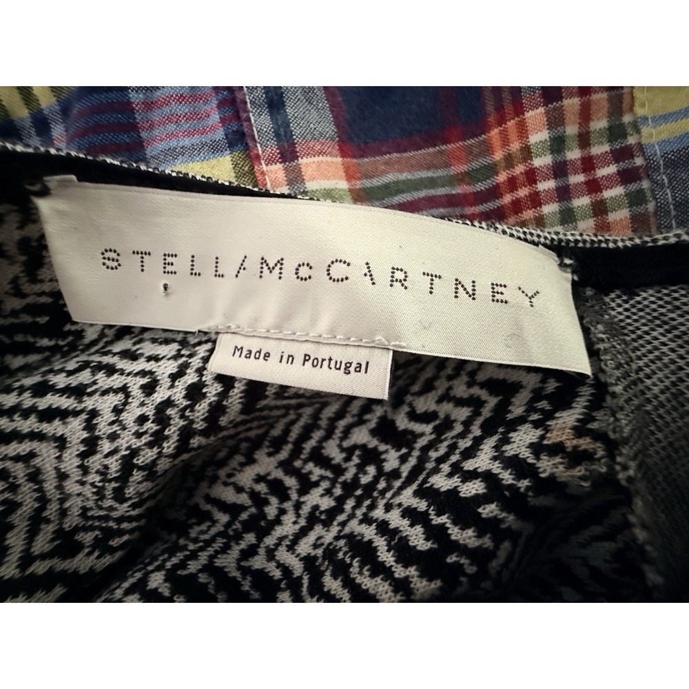 Stella McCartney Dress 46 Wool Blend Textured Knit Asymmetrical Hem Minimalist - Picture 14 of 16